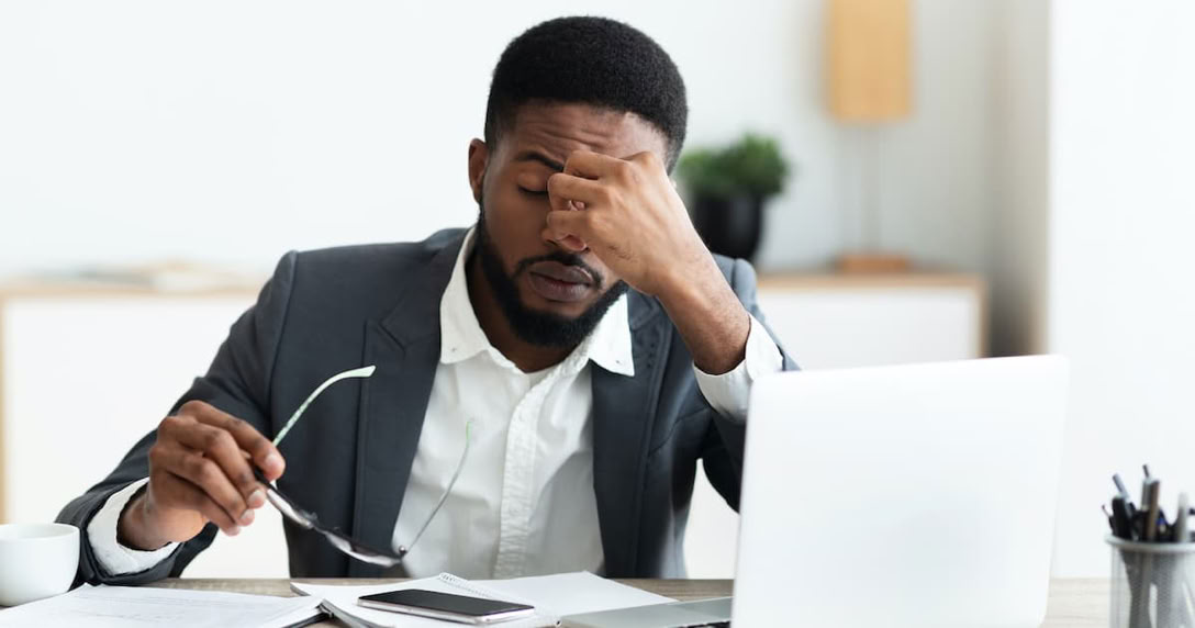 struggling with stress in the workplace